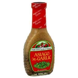  Maple Grove, Drssng Asiago N Garlic, 8 OZ (Pack of 6 