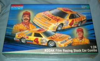 1994 Monogram Kodak Film Racing Stock Car Combo MISP 1:24 Model Kit 
