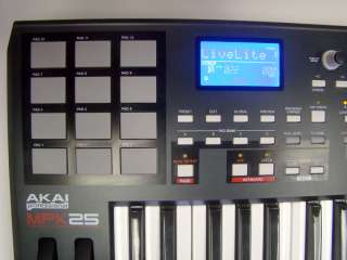 AKAI MPK 25 USB / MIDI Keyboard   USED   EXC   Pro Interface  