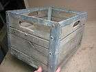 roberts dairy milk crate 10 57 wood w galvanized corners