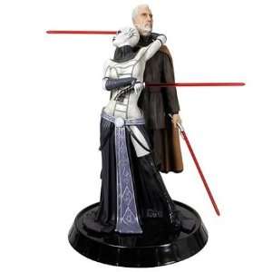  Asajj Ventress and Count Dooku Star Wars Statue by Gentle 