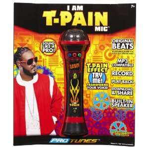  ProTunes I Am T Pain Mic   Red Toys & Games