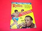 The Ring Boxing Magazine   April 1951   Sugar Ray Robinson vs Jake 