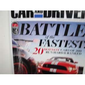  Car and Driver Magazine February 2011 (Battle of the Fastest 