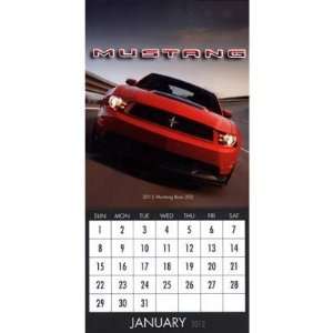 Ford Mustang 2012 Magnetic Calendar
