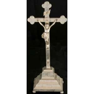   Religious Metal Standing Crucifix Cross Crucifixion: Everything Else
