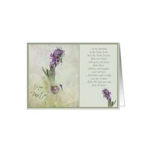  to my pastor easter blessings hyacinth Card Health 