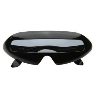  Futuristic Shield Lens Oval Party Novelty Wrap Sunglasses 