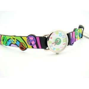  The Kids Watch Company Peace Signs Watch 
