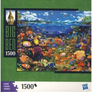  Big Ben 1500 Piece Puzzle Underwater Life: Toys & Games
