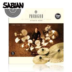  Sabian Paragon Effects Cymbal Pack Includes 8 Splash, 10 