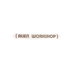  Alien Workshop Parenthesis Logo Sticker