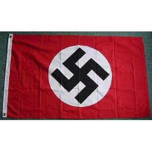  Nazi Party Flag (100% Heavy Cotton 3 X 5 Foot w/ Metal 