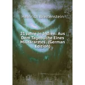   in Indien Aus Dem Tagebuche Eines MilitÃ¤rarztes . (German Edition
