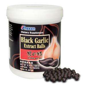 UMEKEN GARLIC EXTRACT 720 BALLS FERMENTED BLACK GARLIC FROM JAPAN 