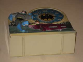 75. Batman & Robin Vintage Talking Alarm Clock 1974 DC  