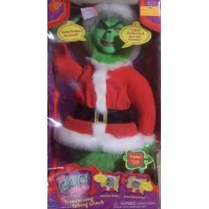   Grinch Stole Christmas 18 Inch Transforming Talking Grinch: Toys
