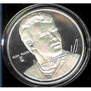  LIMITED EDITION NFL Football Collectible Coin Silver: Heath Shuler 