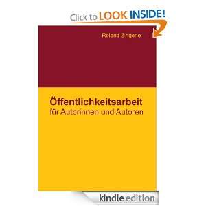Öffentlichkeitsarbeit für Autorinnen und Autoren (German Edition 