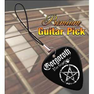  Gorgoroth Pentagram Premium Guitar Pick Phone Charm 