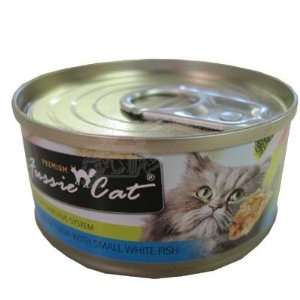  Fussie Cat Tuna and White Fish Premium Cat Food 2.8 oz 
