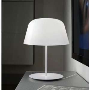 Ayers T Table Lamp Size Small, Finish / Shade Color Black / Gloss 