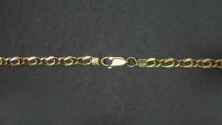 18K SOLID GOLD, CRAFTED IN AREZZO ITALY GOLD NECKLACE CHAIN  