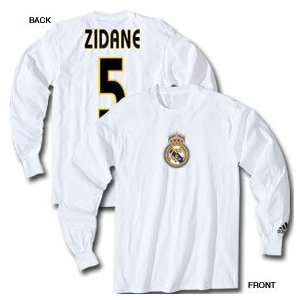  adidas Real Madrid Zidane T Shirt: Sports & Outdoors