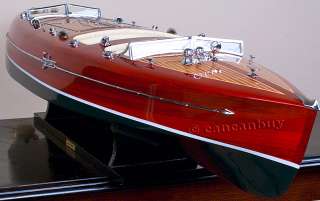 Typhoon 33 handcrafted wood boat ship model  