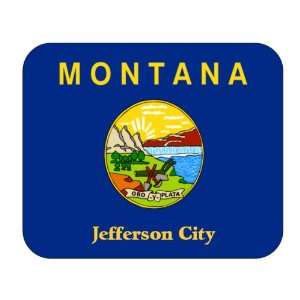  US State Flag   Jefferson City, Montana (MT) Mouse Pad 