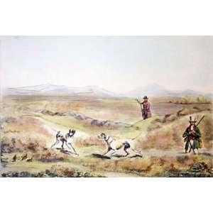 Grouse Etching Alken, Henry Pollard, Field Sports Fishing, Shooting 