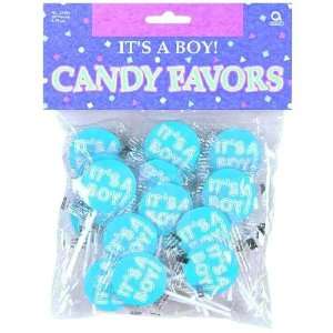 Its a Boy Baby Shower Lollipops (25 pc): Grocery & Gourmet Food