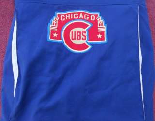 Vtg Chicago Cubs Heavy Insulated Retro Garage Style Work Jacket Coat 
