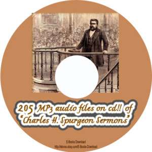 205 Charles H Spurgeon Sermons  DVD  