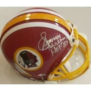 Sonny Jurgensen Autographed/Hand Signed Washington Redskins Mini 
