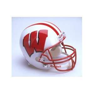 Riddell Wisconsin Badgers Pro Line Helmet: Sports 