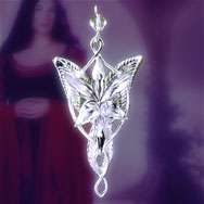 Arwen evenstar pendant necklace Lord of the Rings New  