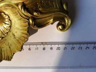 19th Century antique Ottoman Turkish Gold plated bronze inkwell.Rare 