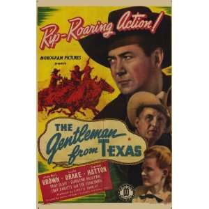 Gentleman from Texas Movie Poster (11 x 17 Inches   28cm x 44cm) (1946 