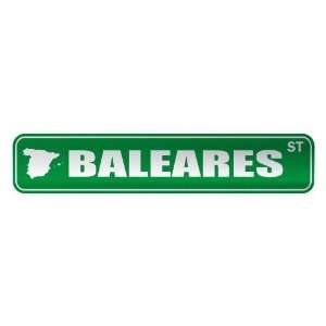   BALEARES ST  STREET SIGN CITY SPAIN: Home Improvement