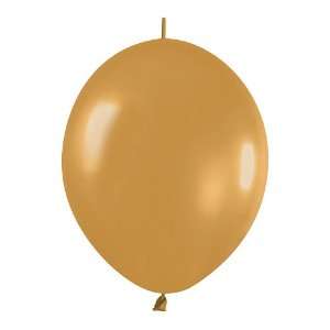 Loon PRO Balloons 12 Metallic Gold Package of 10 Make Balloon Arches 