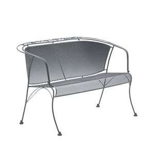  Brentwood Love Seat   Wrought Iron Patio Furniture: Patio 