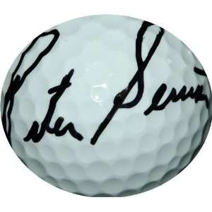  Peter Senior Autographed Golf Ball Sports Collectibles