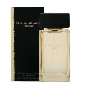 DONNA KARAN GOLD Perfume. EAU DE TOILETTE SPRAY 3.4 oz / 100 ml By 