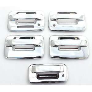   Doors) Chrome Door Handle & Tailgate Covers with keypad & psg keyhole
