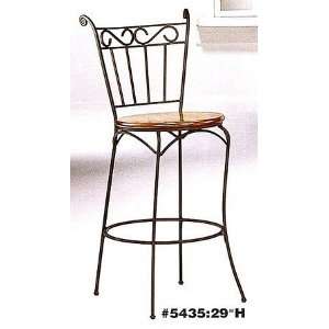  Traditional Wrought Iron Bar Stool/Stools in Mirage Style 
