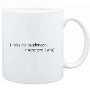  Mug White  i play the Bandoneon, therefore I am 