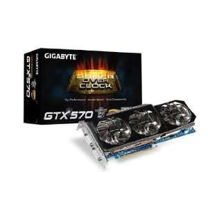  GIGABYTE GeForce GTX 570 Super Overclock 1280MB GDDR5 PCI 