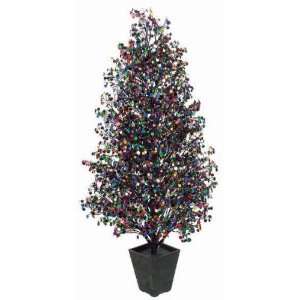   Sparkling Multi Colored Sequin Bangled Disco Tree