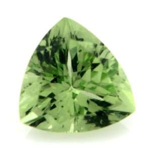   Green Garnet Loose Gemstone Trillion Cut 6mm 0.80cts Stunning Jewelry